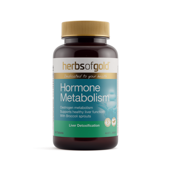 Herbs of Gold Hormone Metabolism 60 Tablets - hormone balance and metabolic support supplement