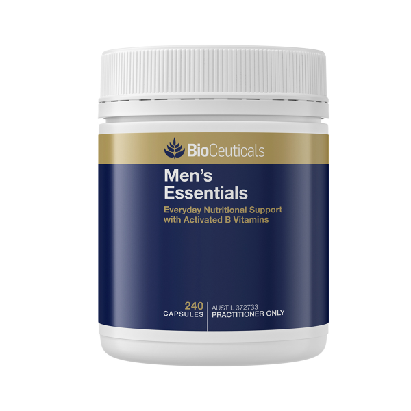 BioCeuticals Men's Essentials 240 Capsules daily multivitamin for men
