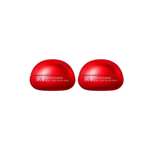 SK-II SKINPOWER Eye+ Line Filler Cream Duo Set 15g x 2