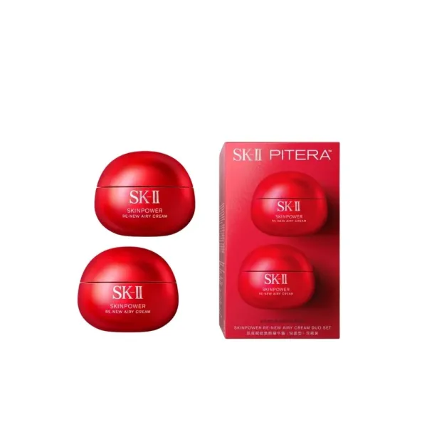 SK-II SKINPOWER Re-New Airy Cream Duo Set 80g x 2