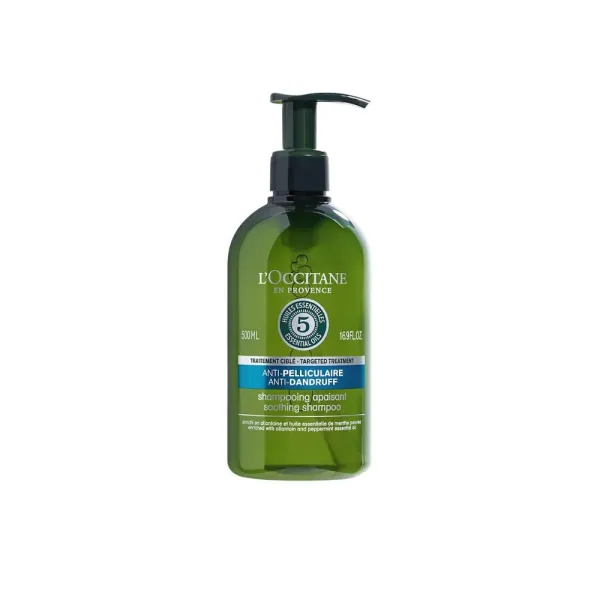L'Occitane 5 Essential Oils Anti-Dandruff Soothing Shampoo 500ml