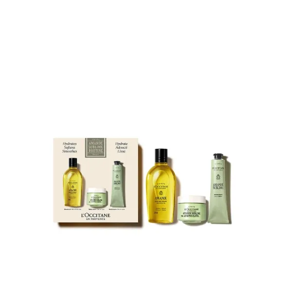 L'Occitane Amande Sublime Body Care Routine 3-Piece Set