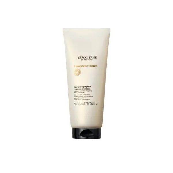 L'Occitane Immortelle Vitality Plumping Hair Mask 200ml