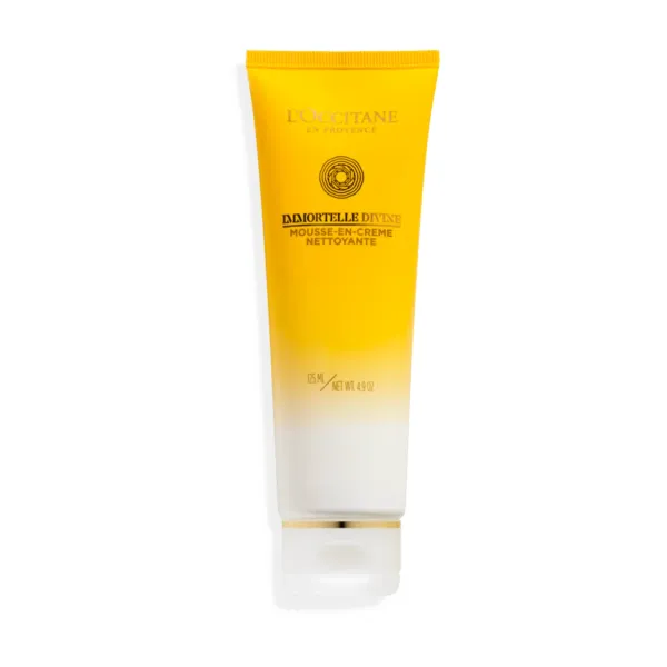 L'Occitane Immortelle Divine Foaming Cleansing Cream 125mL