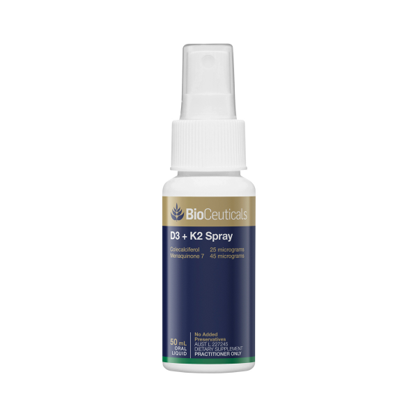 BioCeuticals D3 K2 Oral Spray 50mL vitamin D supplement Australia
