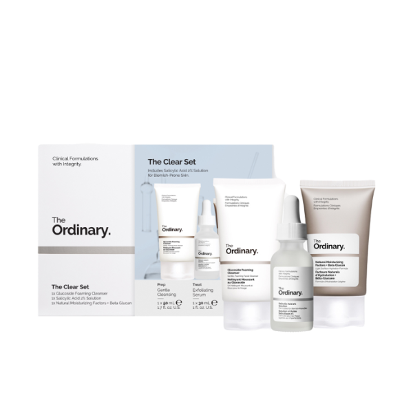 The Ordinary The Clear Set 3 Pieces
