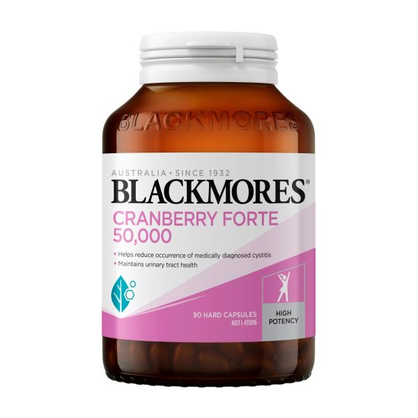 Blackmores Cranberry Forte 50,000mg 90 Capsules