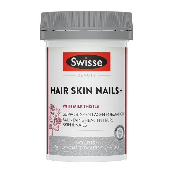 Swisse Beauty Hair Skin Nails+ 60 Tablets