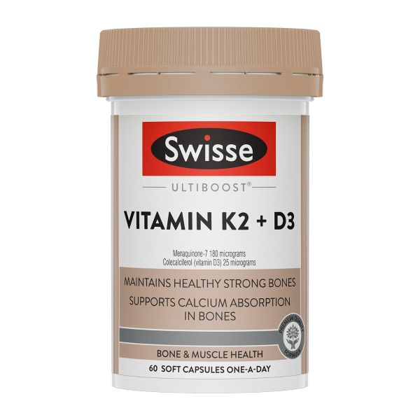 Swisse Ultiboost Vitamin D 60 Capsules