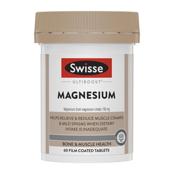 Swisse Ultiboost Magnesium 60 Tablets