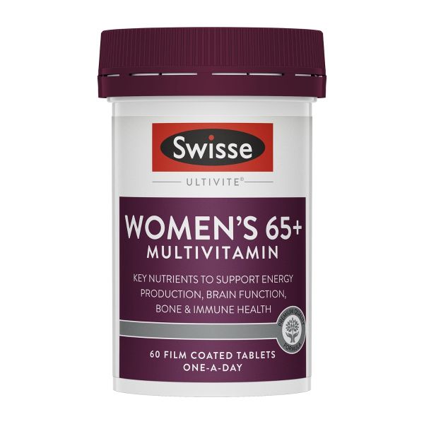 Swisse Ultivite Women's 65+ Multivitamin 60 Tablets