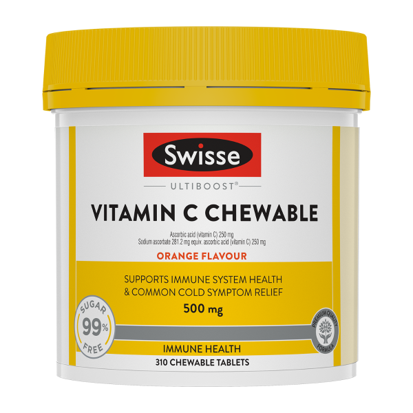 Swisse Ultiboost High Strength Vitamin C Effervescent 60 Tablets