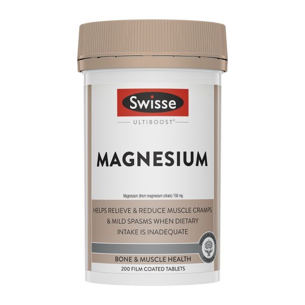 Swisse Ultiboost Magnesium 200 Tablets