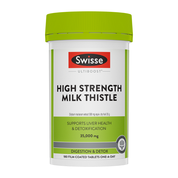 Swisse High Strength Milk Thistle 35,000mg 60 Tablets