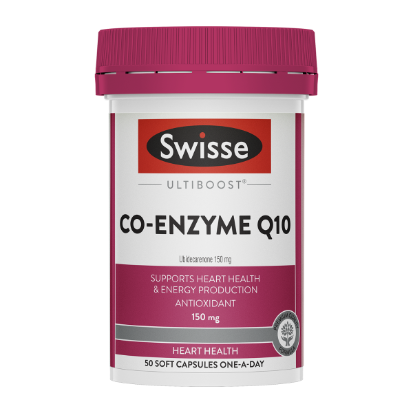 Swisse Ultiboost High Strength CoQ10 300mg 90 Capsules