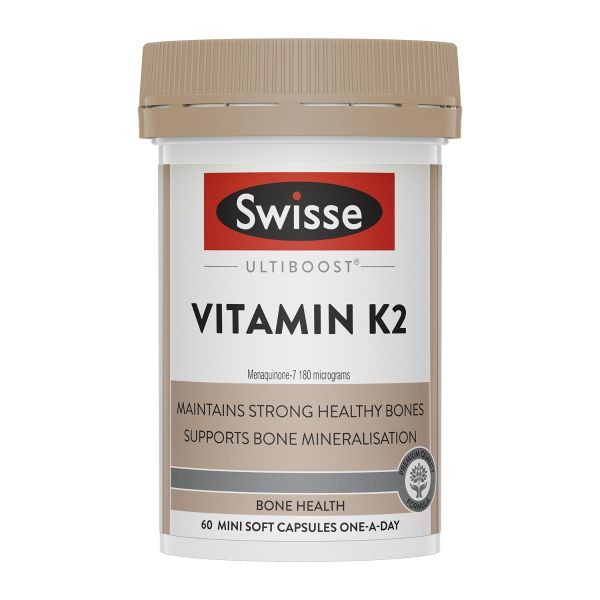 Swisse Ultiboost Vitamin K2 60 Capsules
