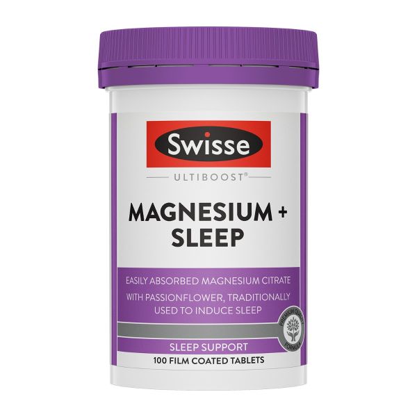 Swisse Ultiboost Magnesium + Sleep 100 Tablets