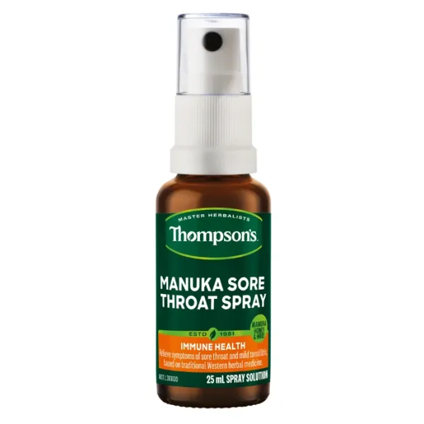 Thompson's Manuka Sore Throat Spray 25mL
