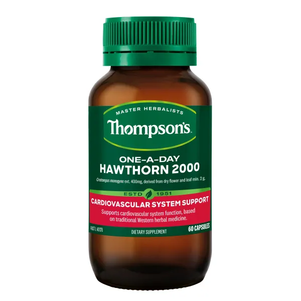 Thompson's One-A-Day Hawthorn 2000 60 Capsules