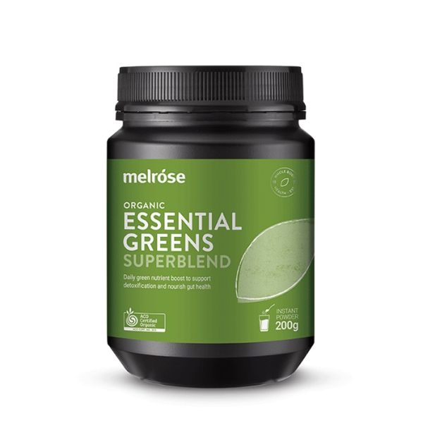 Melrose Health Organic Essential Greens Powder 200g