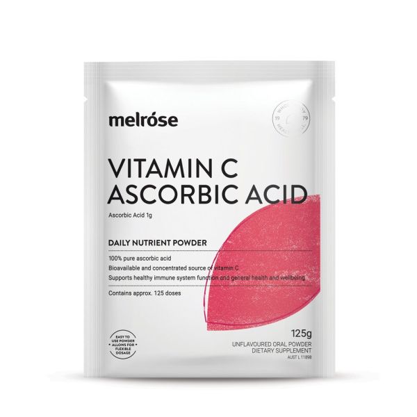 Melrose Health Vitamin C Ascorbic Acid 125g