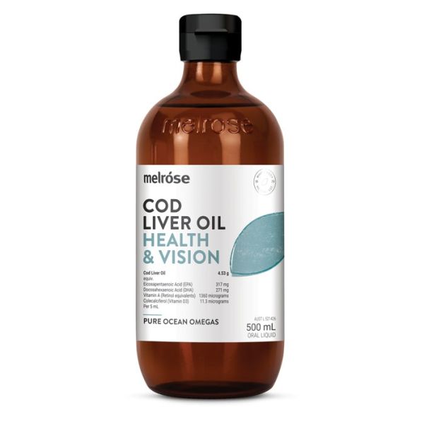 Melrose Health Cod Liver Oil 500mL