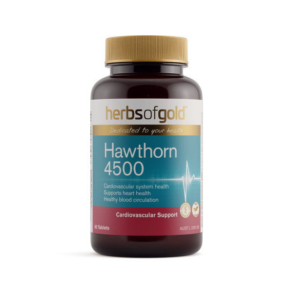 Herbs of Gold Hawthorn 4500 60 Tablets