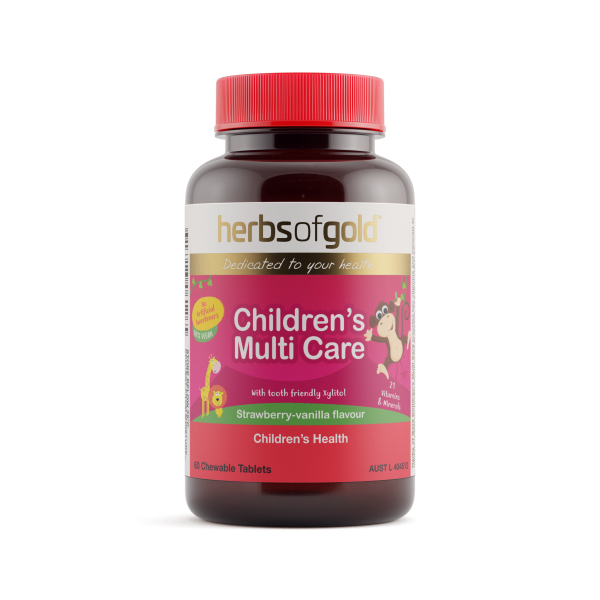 Herbs of Gold Children's Multi Care 60 Tablets