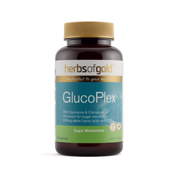 Herbs of Gold GlucoPlex 60 Capsules