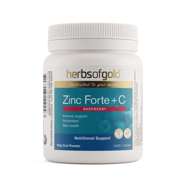 Herbs of Gold Zinc Forte Plus C 100g