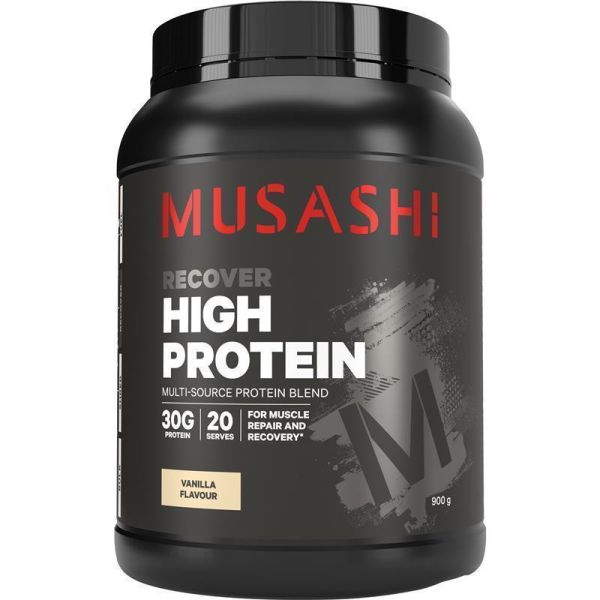 Musashi High Protein Vanilla Milkshake 900g