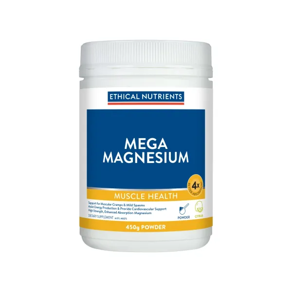 Ethical Nutrients Mega Magnesium Citrus 450g