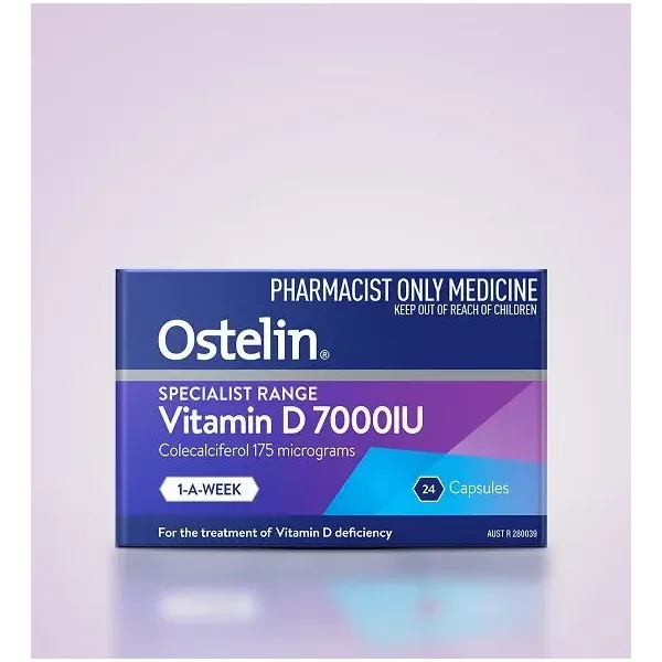 Ostelin Specialist Range Vitamin D 7000IU 24 Capsules