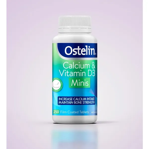 Ostelin Calcium & Vitamin D3 Minis 250 Tablets