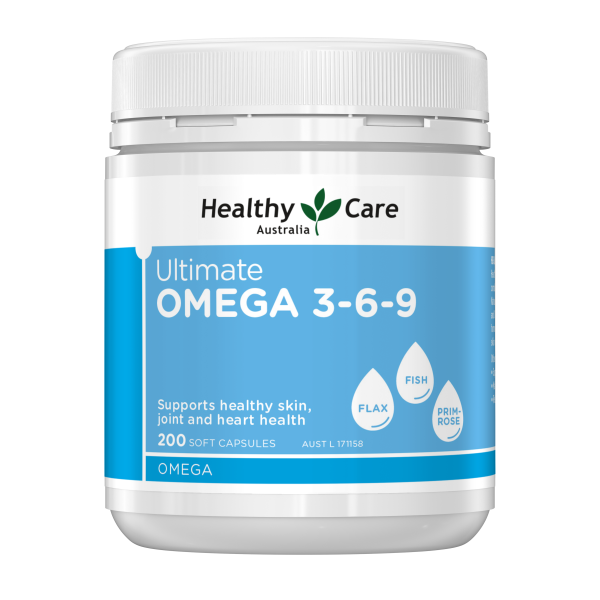 Healthy Care Ultimate Omega 3-6-9 200 Capsules