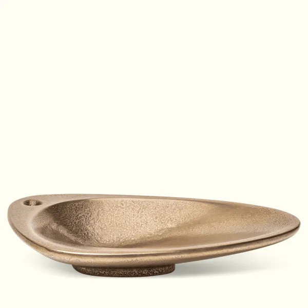 Aesop Bronze Incense Holder 90 mm x 145 mm x 34 mm