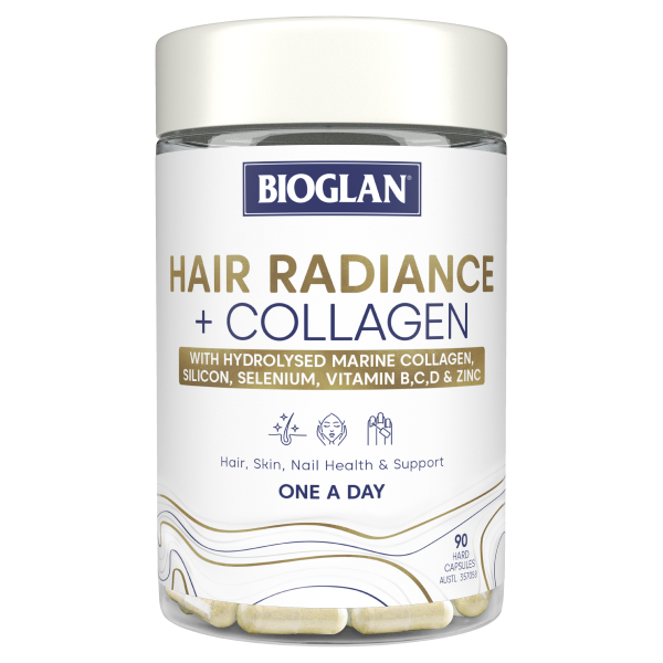 Bioglan Hair Radiance + Collagen 90 Capsules