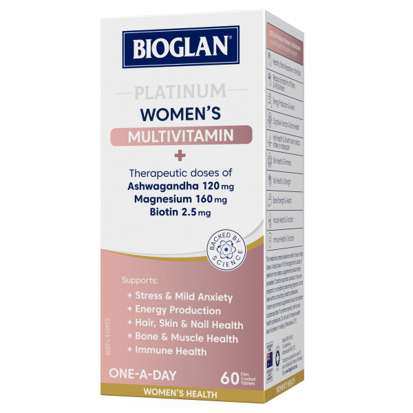 Bioglan Platinum Women's Multivitamin 60 Tablets