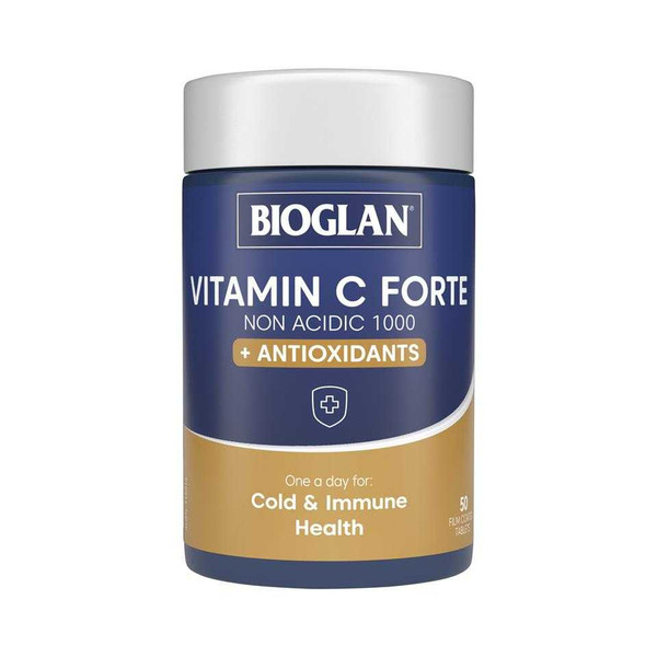 Bioglan Vitamin C Forte Non Acidic 1000mg 50 Tablets