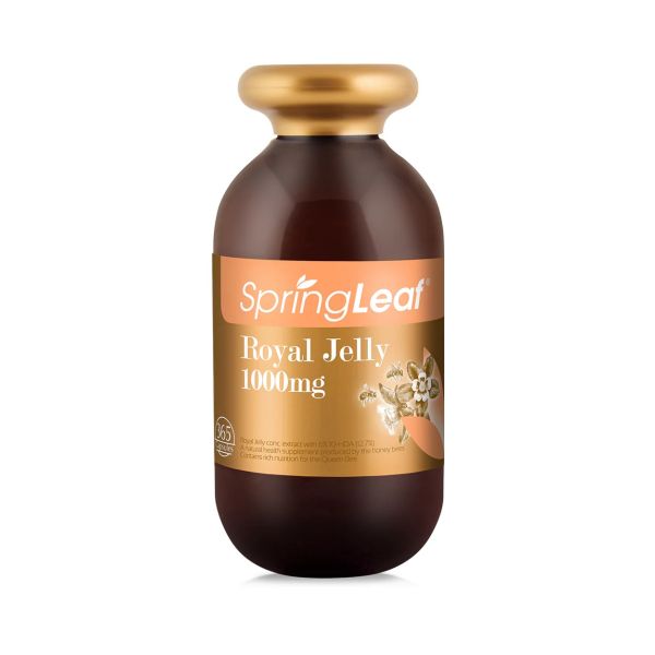 Springleaf Royal Jelly 1000mg 6% 365 Capsules