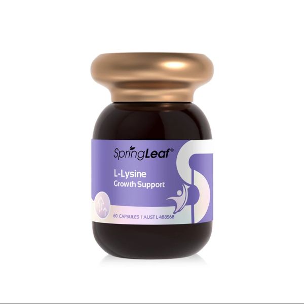 Springleaf L-Lysine Growth Support 60 Capsules