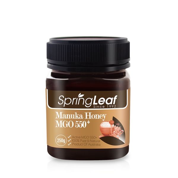 Springleaf Manuka Honey MGO 550+ 250g