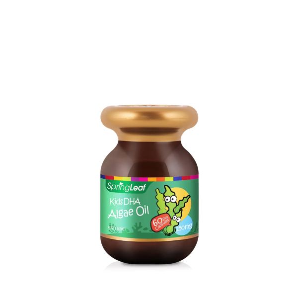 Springleaf Kids DHA Algae Oil 250mg 60 Soft Capsules