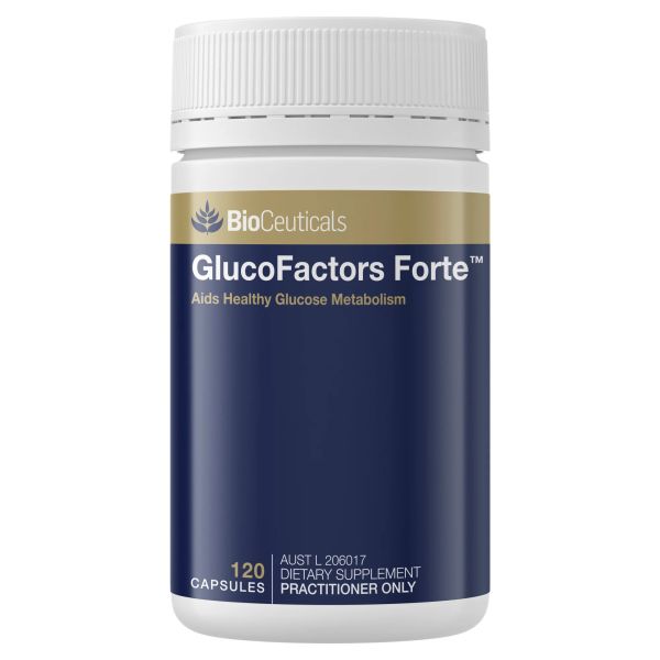 BioCeuticals GlucoFactors Forte 120 Tablets