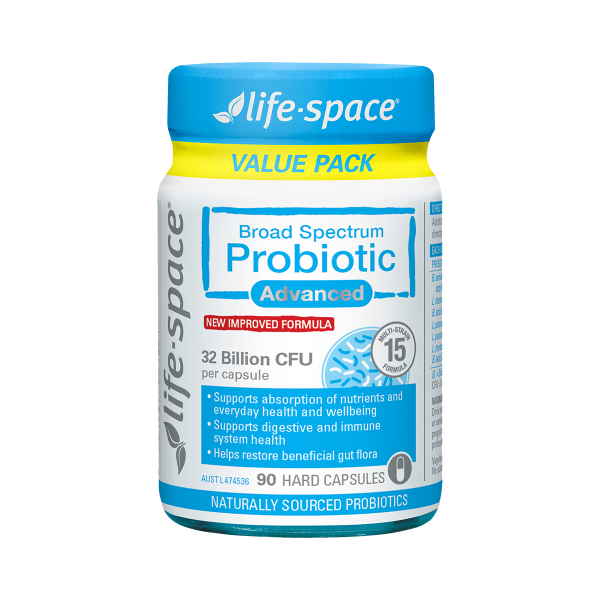 Life Space Broad Spectrum Probiotic Advanced 90 Capsules
