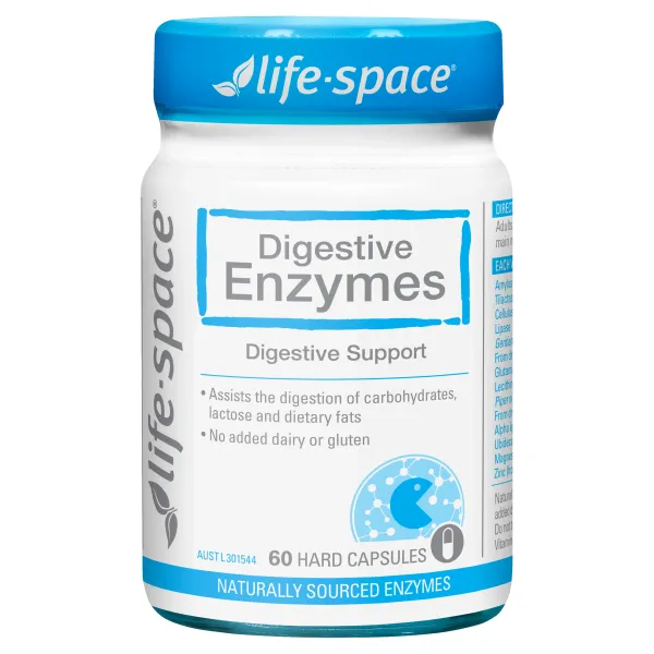 Life Space Digestive Enzymes 60 Capsules