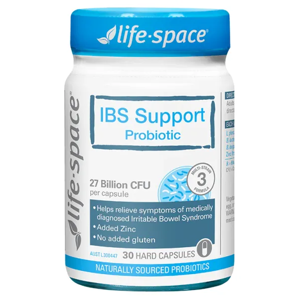 Life Space IBS Support Probiotic 30 Capsules