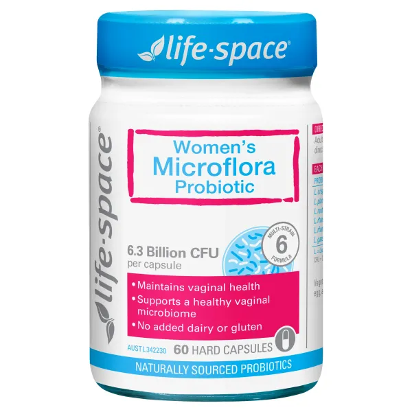 Life Space Women's Microflora Probiotic 60 Capsules