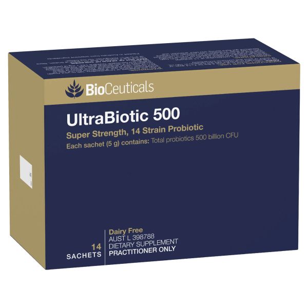 BioCeuticals UltraBiotic 500 14 Sachets
