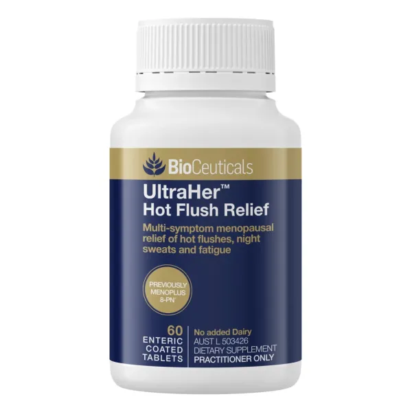 BioCeuticals UltraHer Hot Flush Relief 60 Tablets